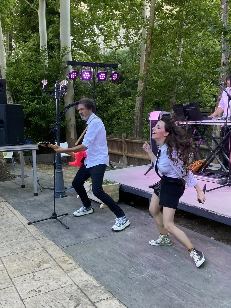 Cuarteto plus de Orquesta Kalifornia en Casa El Molí, Alcalá del Júcar