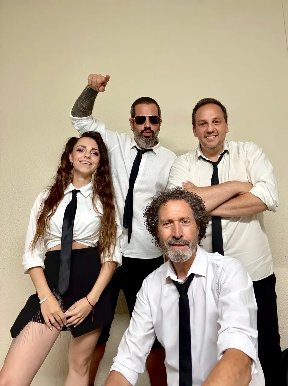 Cuarteto plus de Orquesta Kalifornia en el Club El Mirador, Toledo