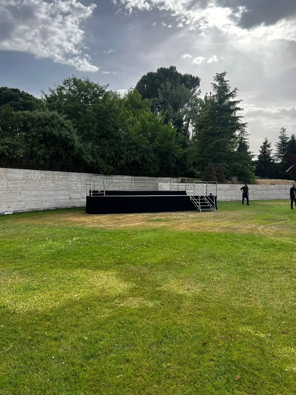 Quinteto de Orquesta Kalifornia en la Finca La Escorzonera, Pozuelo de Alarcón