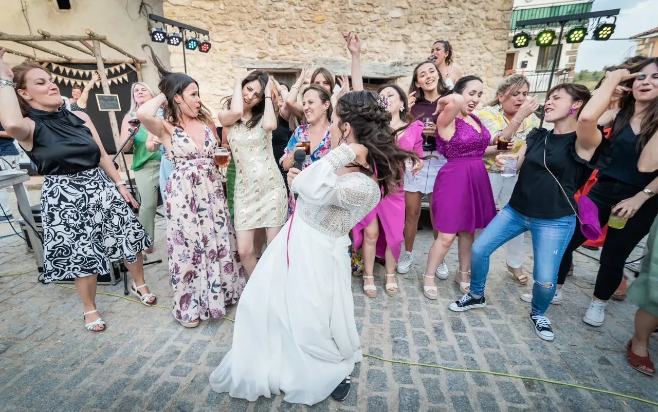 Quinteto de Orquesta Kalifornia en la boda de Zaorejas, Guadalajara