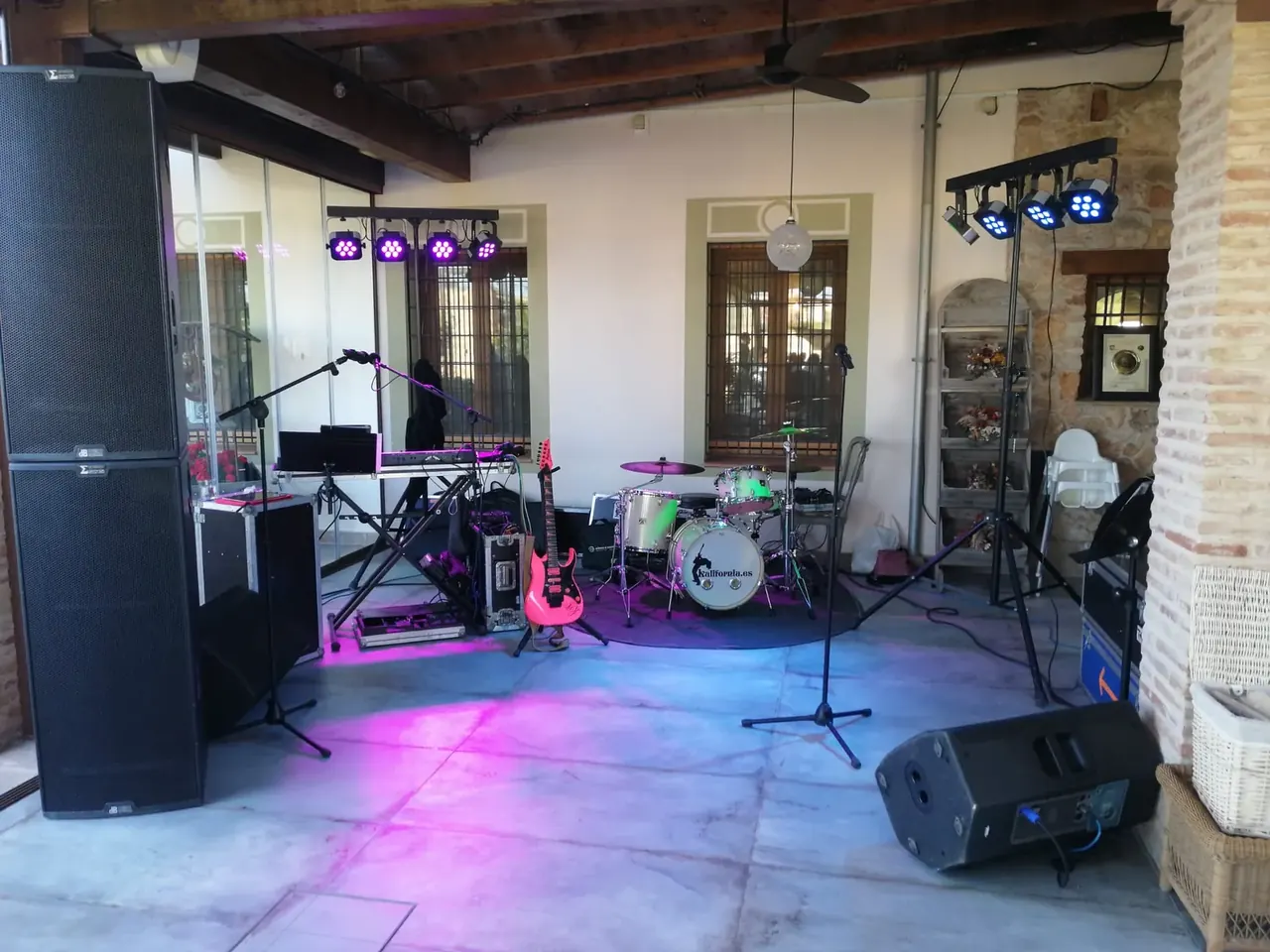 Salón del Hotel La Mozaira en la boda de Alboraya, el 1 de abril de 2023