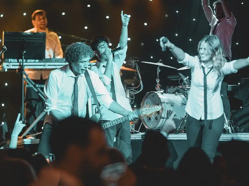 Orquesta Kalifornia en directo · orquesta para bodas en Valencia