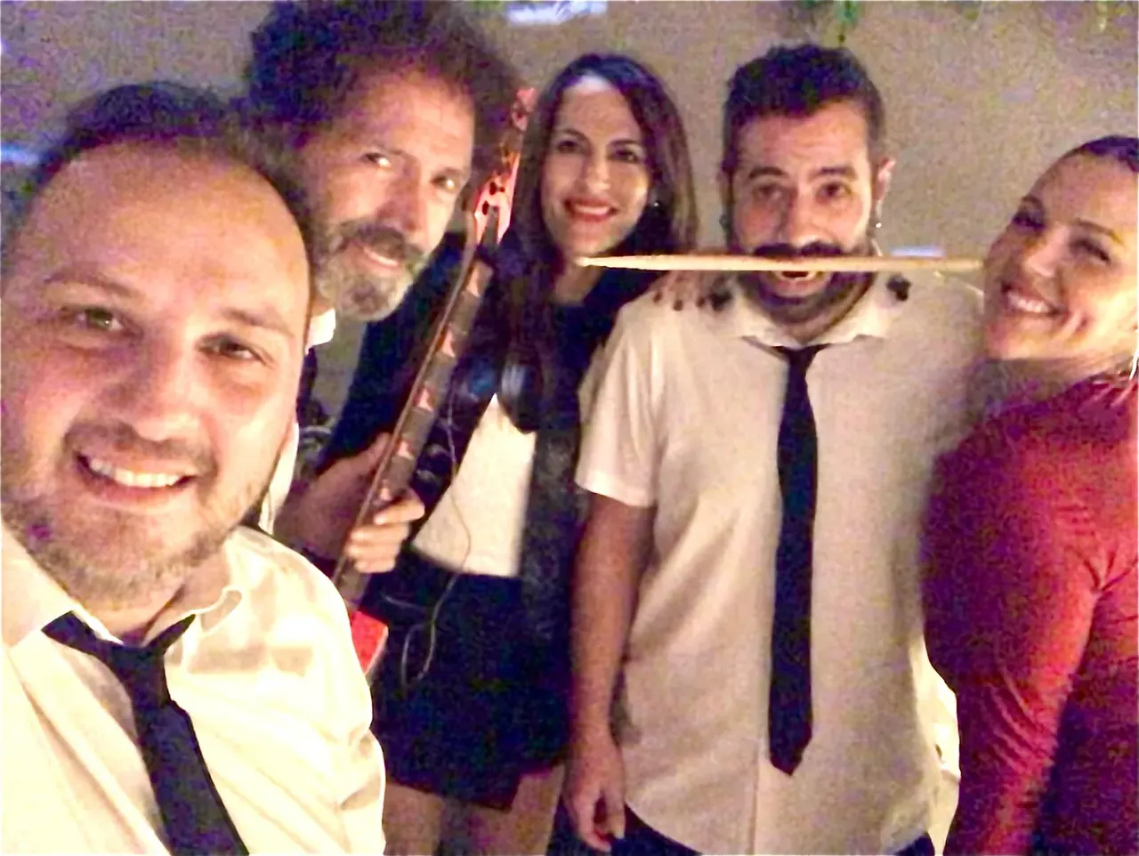 Cuarteto plus de Orquesta Kalifornia en el Palacio de la Concepción, Gijón
