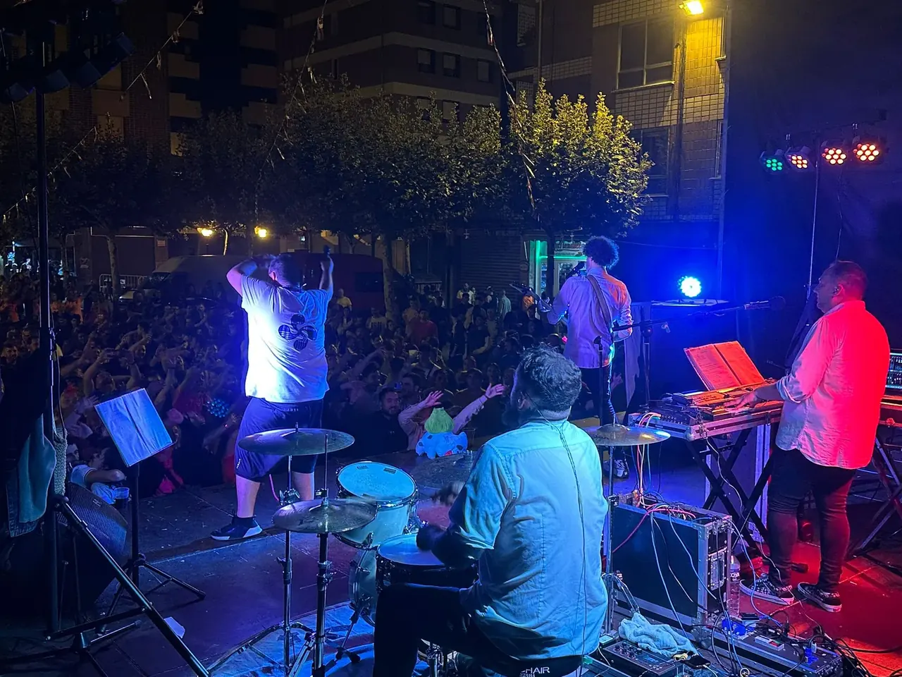 Plaza de Retuerto, Barakaldo, el 29 de julio de 2023