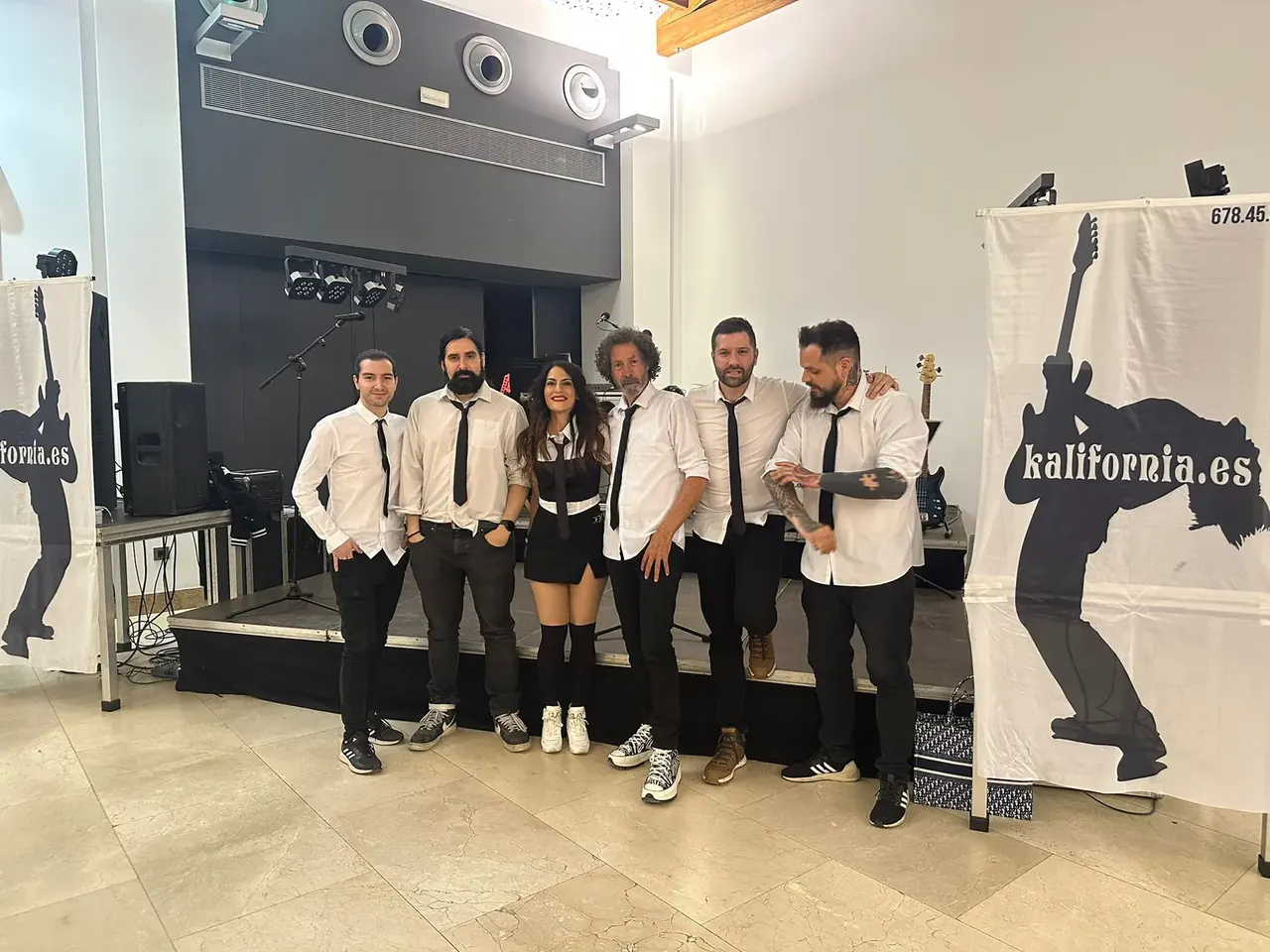 Quinteto de Orquesta Kalifornia en la Hacienda Señorío de Nevada, Granada