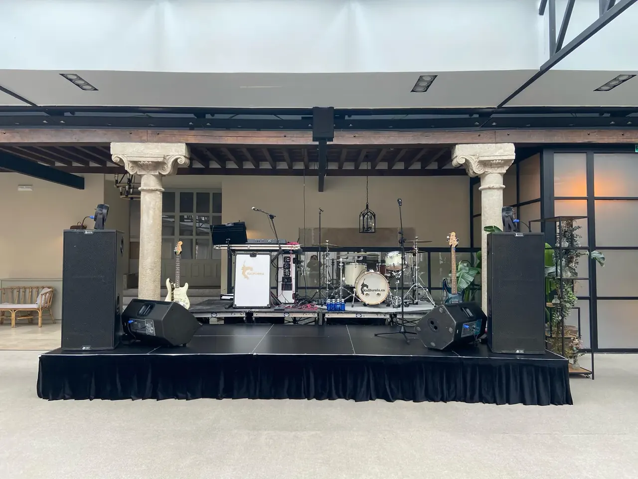 Quinteto de Orquesta Kalifornia en Sofraga Palacio, Ávila