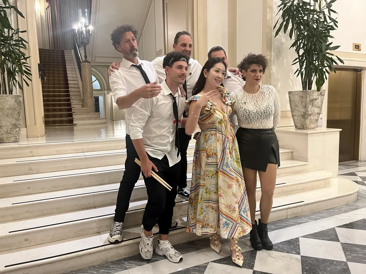 Quinteto de Orquesta Kalifornia en el Westin Excelsior, Roma